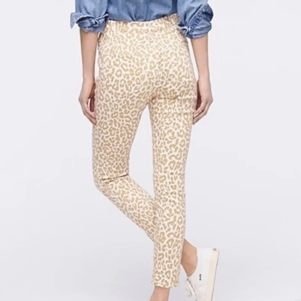J. Crew 10” high rise toothpick ankle jeans 27